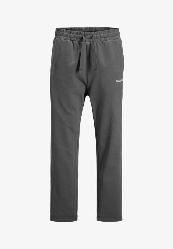 Jack & Jones Plus Size Relaxed Fit - Tracksuit bottoms - asphalt