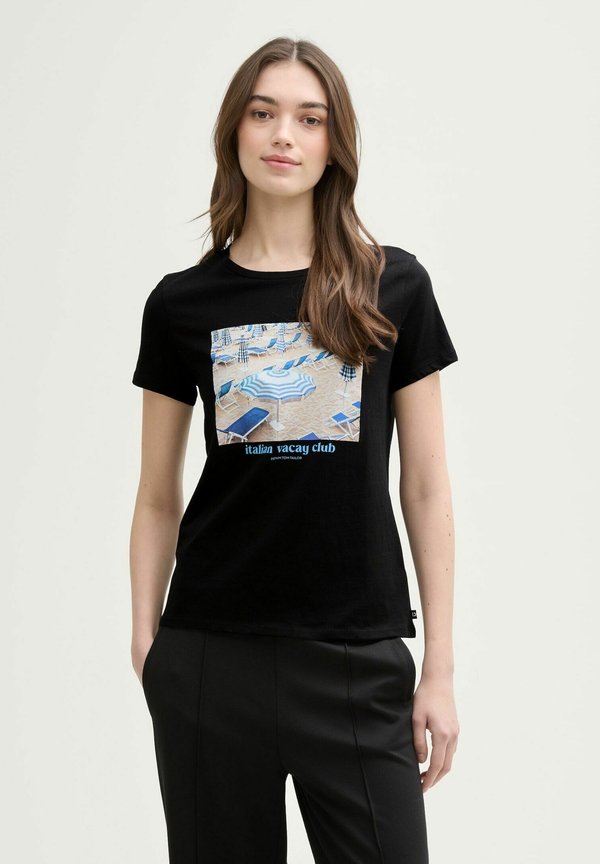 TOM TAILOR DENIM MIT FOTOPRINT