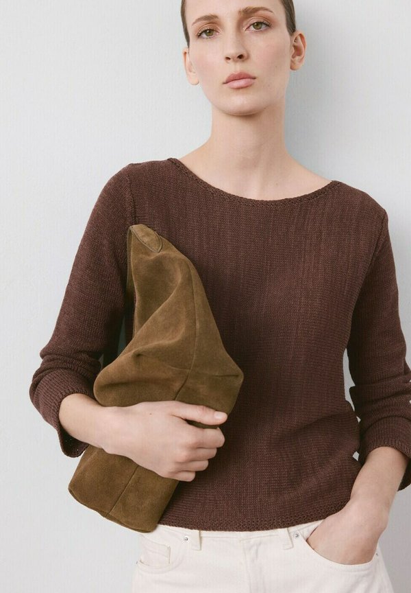 Mango Jumper - chocoladebruin