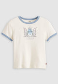 Levi's® RINGER RICKIE - Print T-shirt - lse_flying bunny (t3) egret