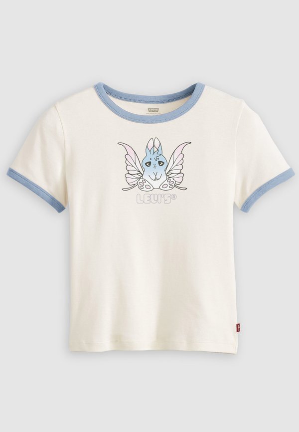 Levi's® RINGER RICKIE - Print T-shirt - lse_flying bunny (t3) egret