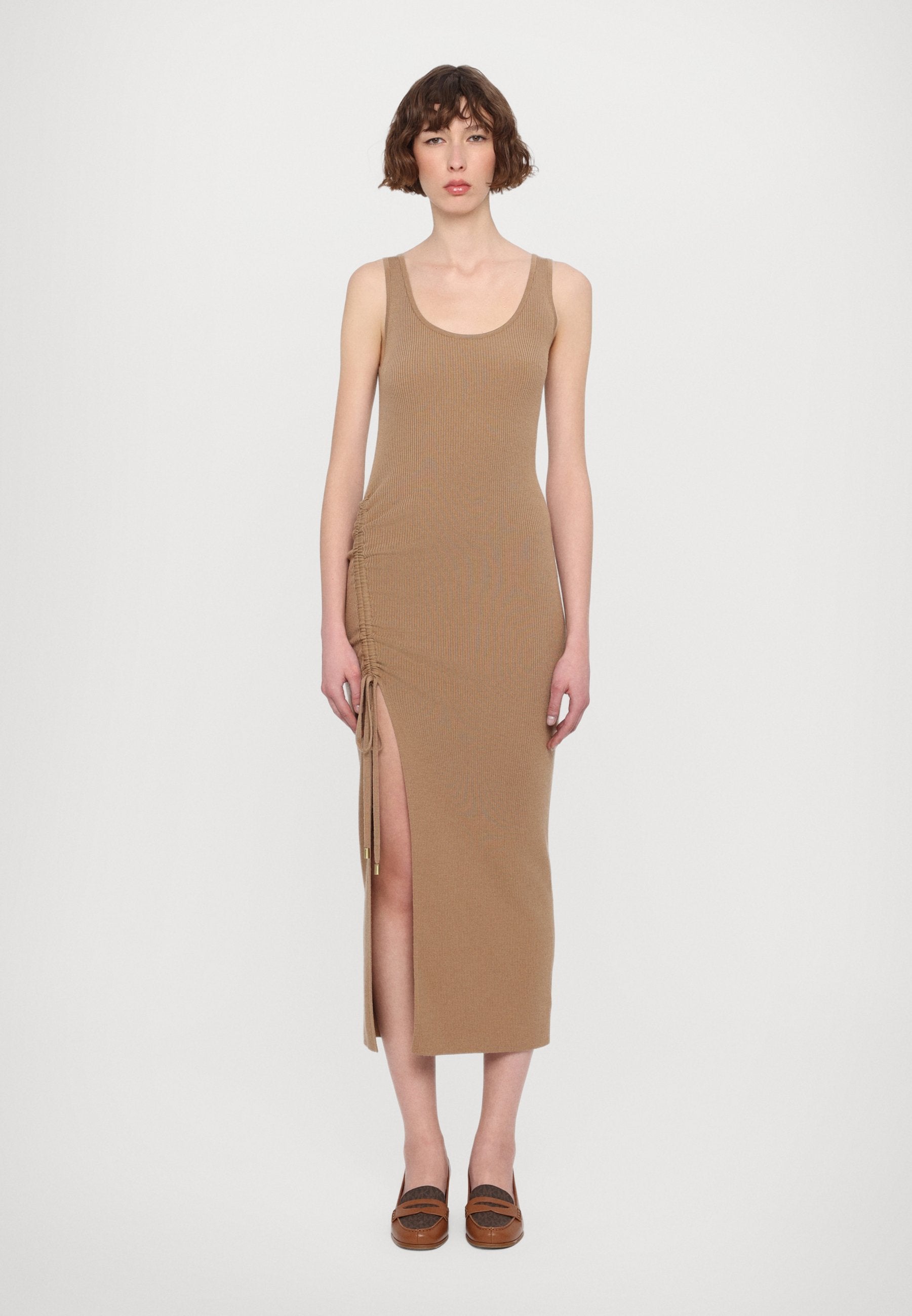 MICHAEL Michael Kors RUCHED SCOOP TANK