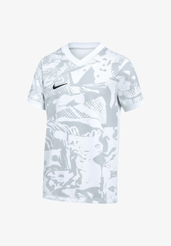 Nike Performance PRECISION FUSSBALL - TEAMSPORT - Sports T-shirt - weiss/grau