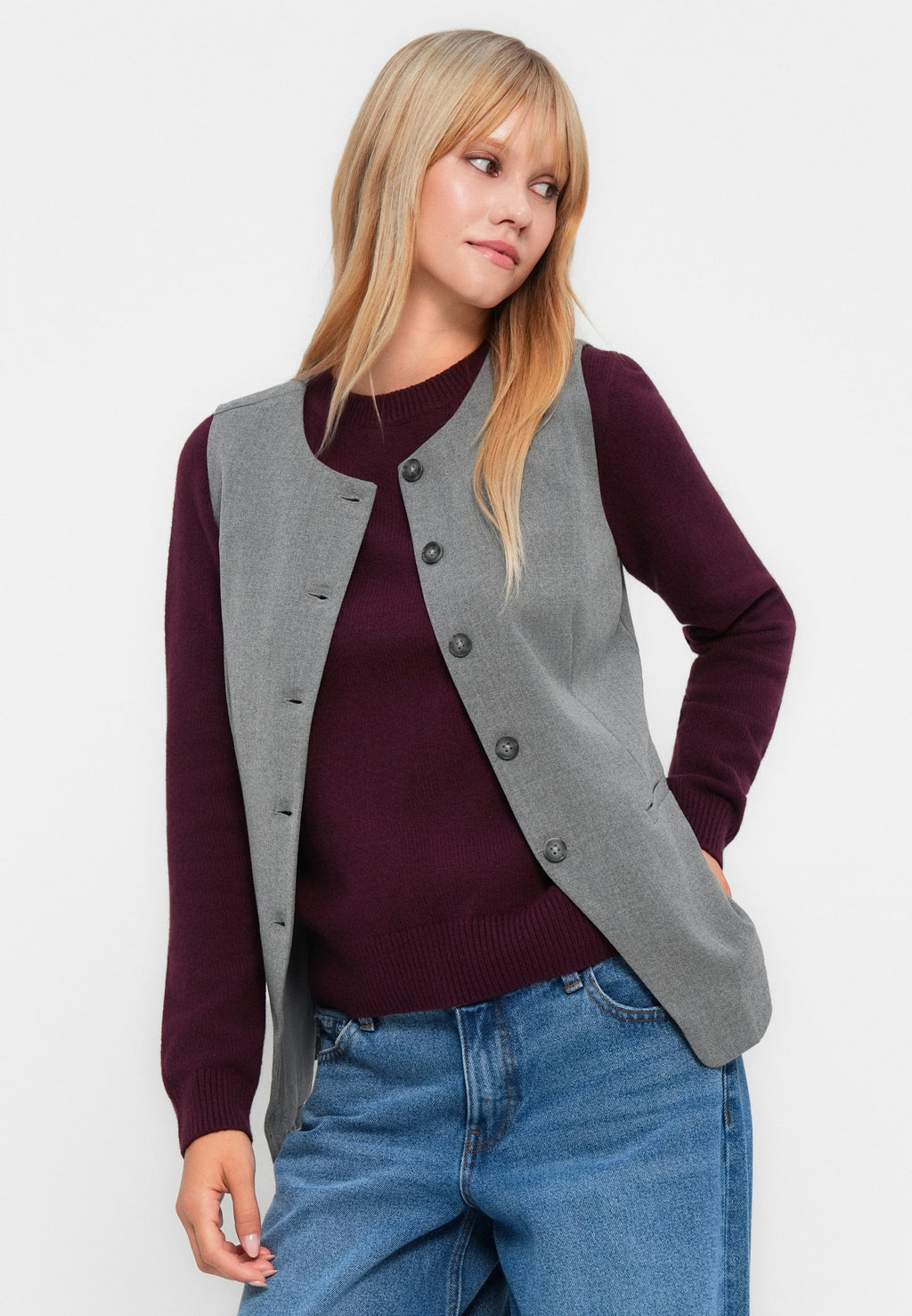 GAP HIGH NECK TAILORED