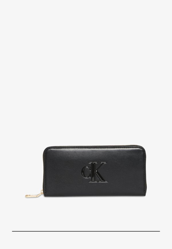 Calvin Klein BOLD LONG - Wallet - black