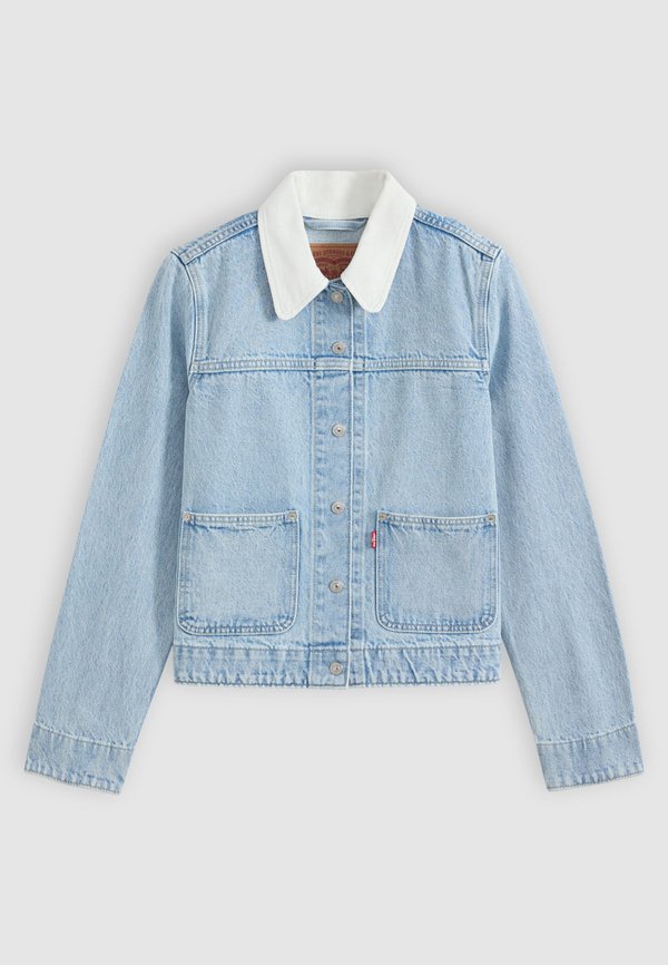Levi's® UTILITY TRUCKER - Denim jacket - abraided art stone