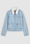 Levi's® UTILITY TRUCKER - Denim jacket - abraided art stone