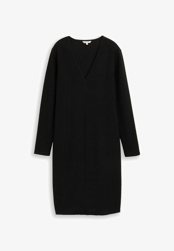TOM TAILOR Jumper dress - deep black