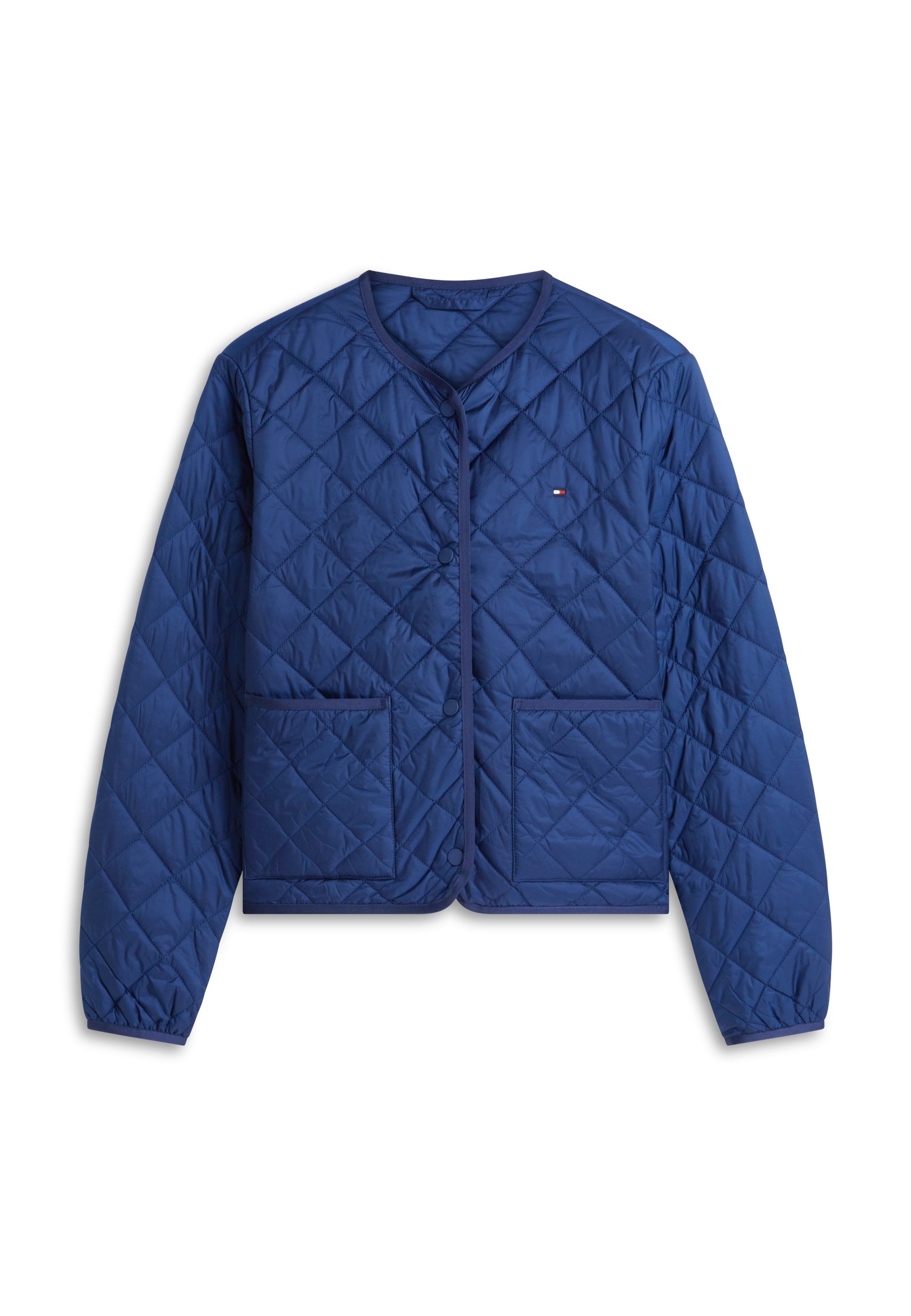 LIGHTWEIGHT WATER REPELLENT QUILTED PADDED JACKET Media 1