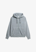 Superdry & Co ESSENTIAL LOGO - Zip-up sweatshirt - blue fog