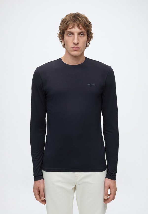 Guess CORE EXTRA SLIM - Long sleeved top - smart blue