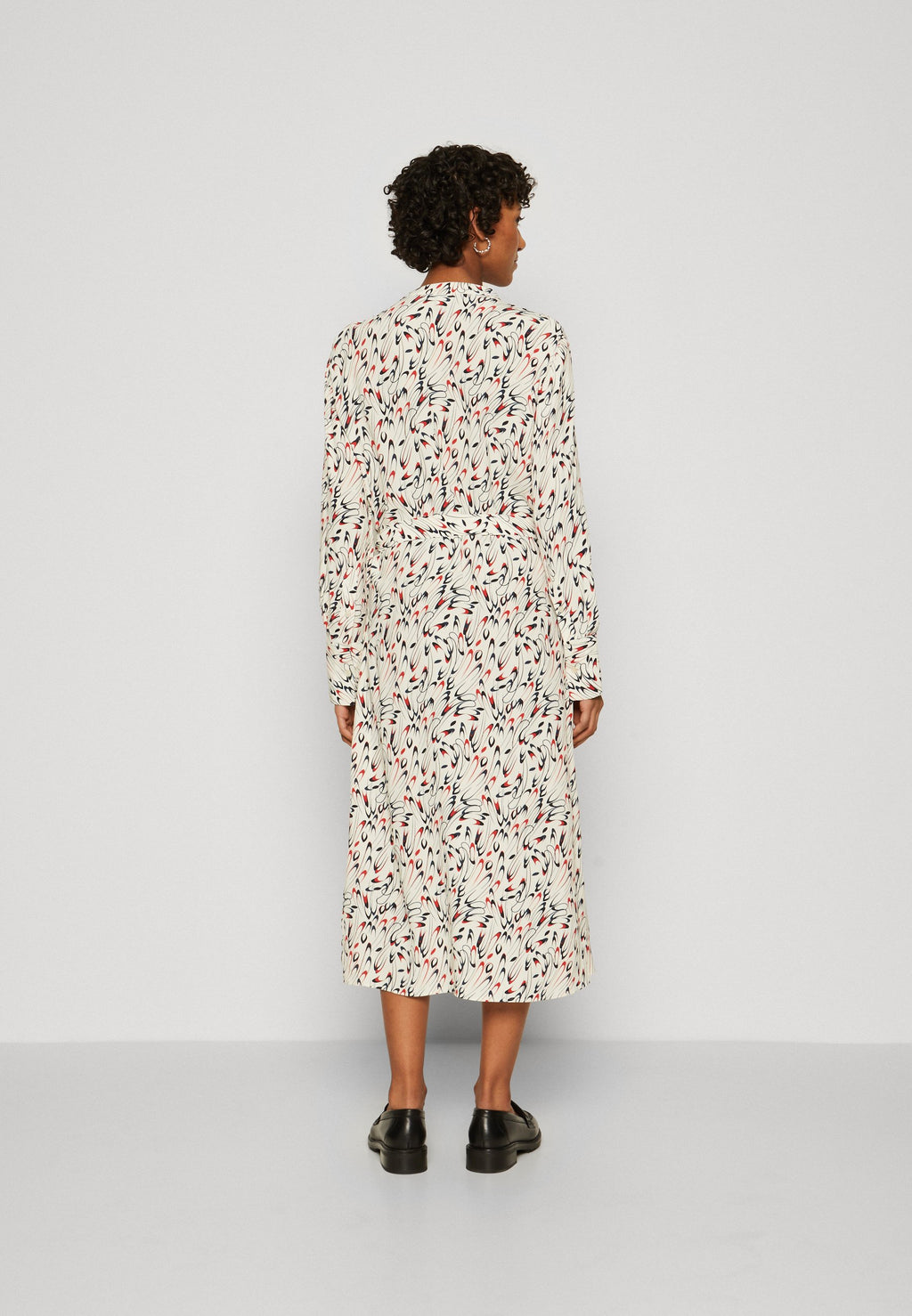 SMALL RIBBON MIDI POLO DRESS Media 4