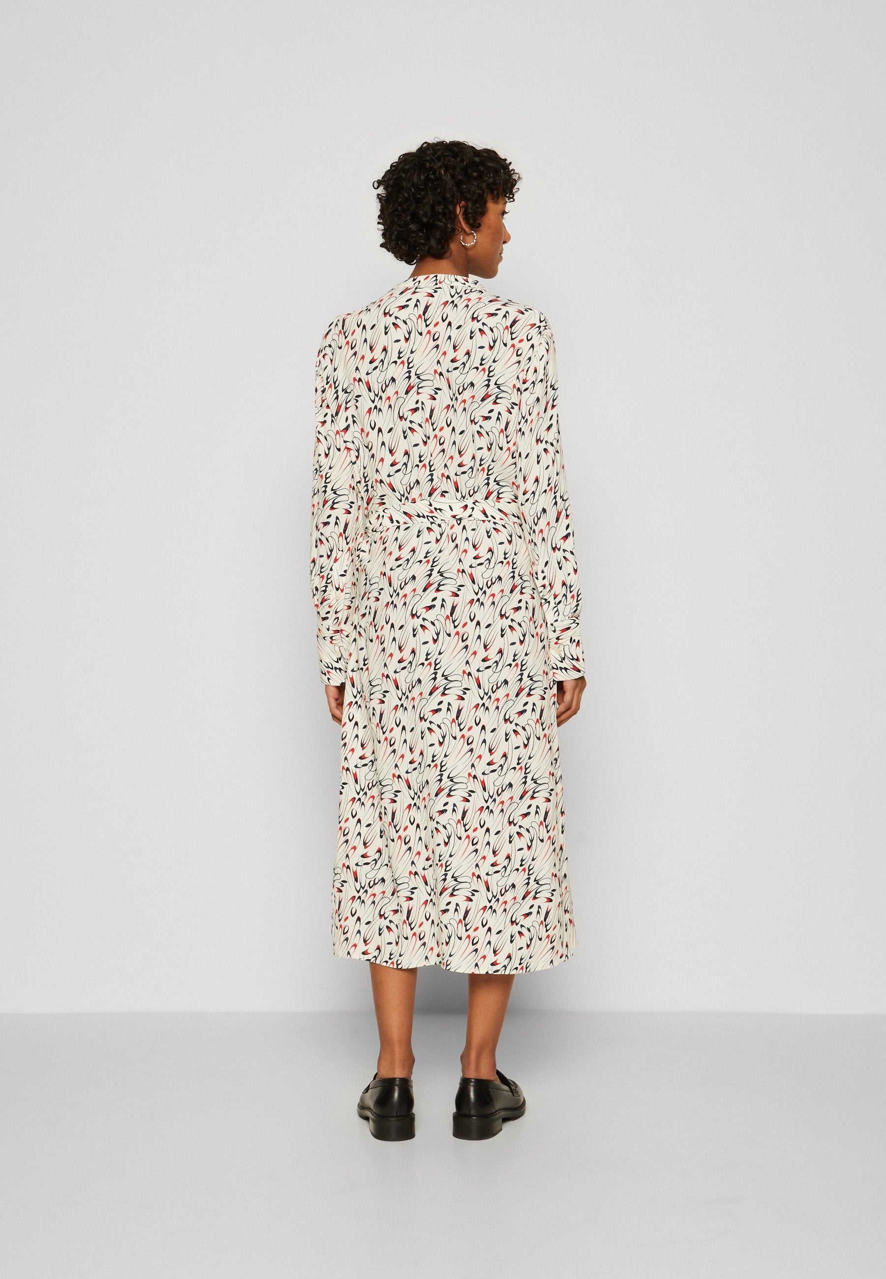 SMALL RIBBON MIDI POLO DRESS Media 4