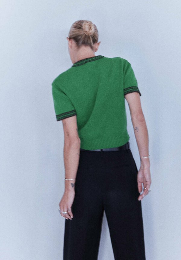 Mango ADULT - Basic T-shirt - green