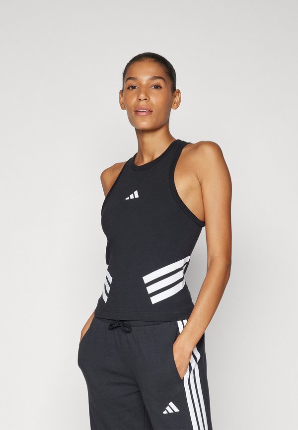 adidas Sportswear FUTURE ICONS THREE STRIPES - Top - black