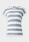 Vero Moda VMWIDE STRIPE  - Print T-shirt - china blue