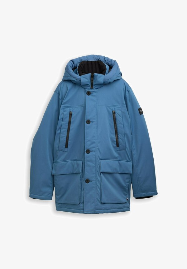 TOM TAILOR Parka - real teal blue