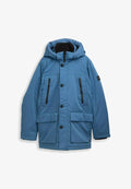 TOM TAILOR Parka - real teal blue