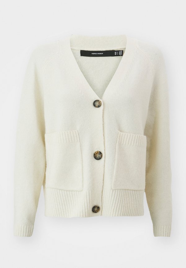 Vero Moda VMBOOM Knit - Cardigan - birch melange