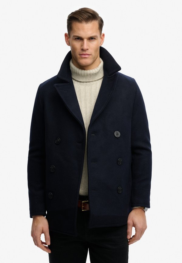 Superdry & Co MERCHANT PEA - Short coat - eclipse navy