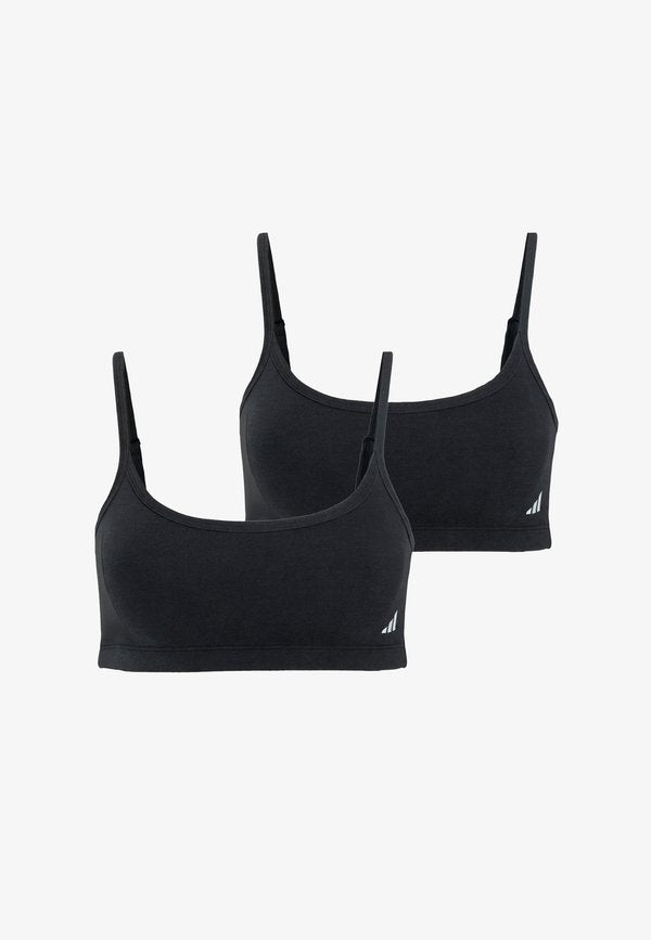 adidas Sportswear 2-PACK - Bustier - black