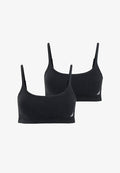 adidas Sportswear 2-PACK - Bustier - black