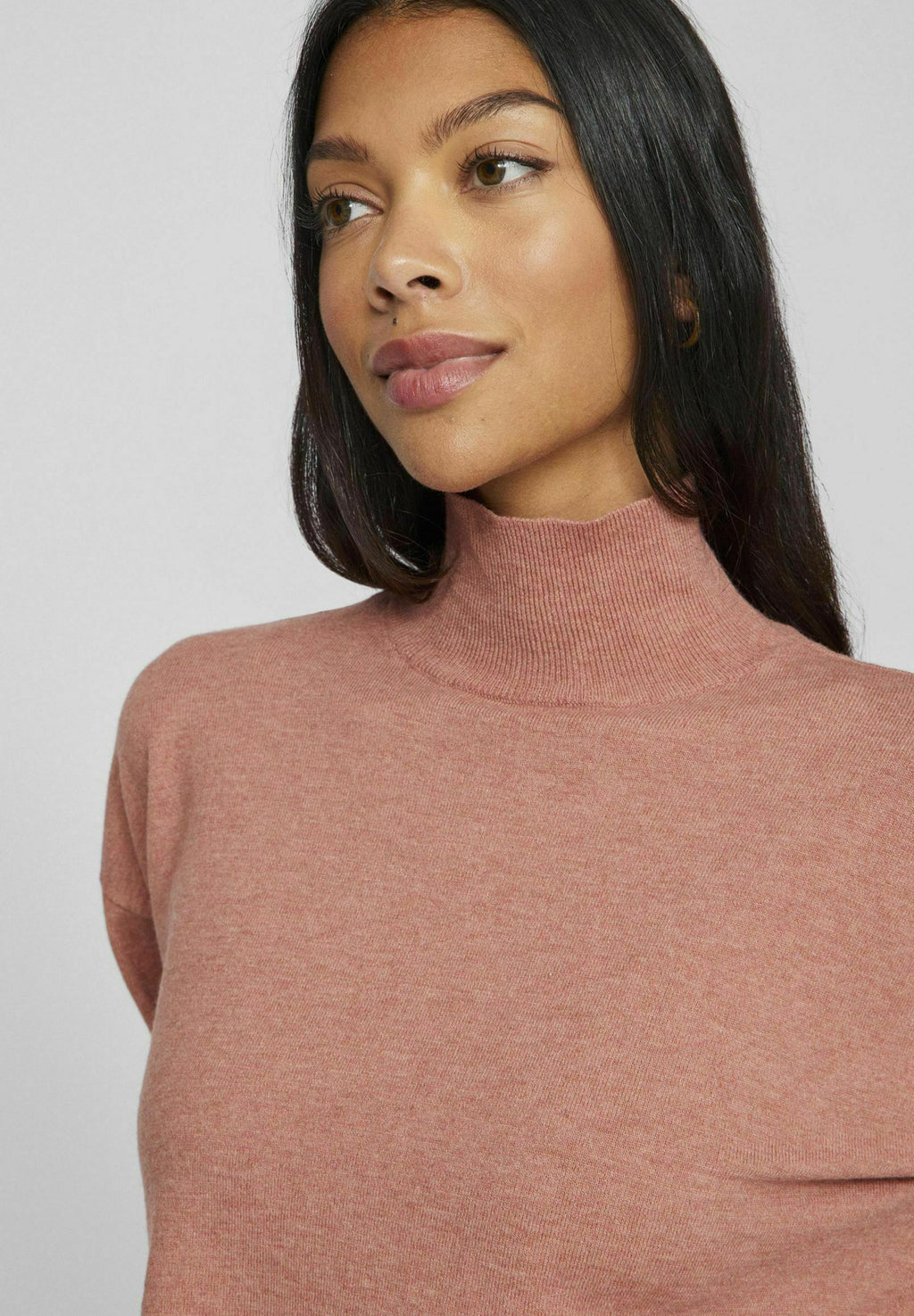 VILA Knitted high neck
