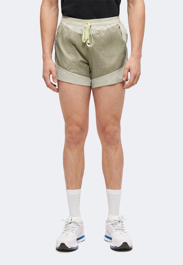 Nike Performance STRIDE SHORT - Sports shorts - light army/spruce fog/olive aura