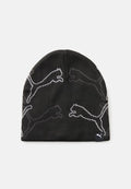 Puma CAT GRAPHIC LOW CROWN  CUFFLESS BEANIE UNISEX - Beanie - black