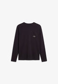 Calvin Klein Underwear CREW NECK GRAPHIC MONOGRAM STRETCH - Pyjama top - black