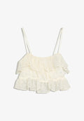Bershka TOP - Top - white