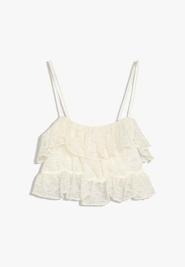 Bershka TOP - Top - white