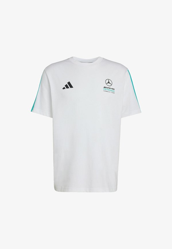 adidas Performance MERCEDES - AMG PETRONAS FORMULA 1 TEAM DNA - Sports T-shirt - white   semi mint rush