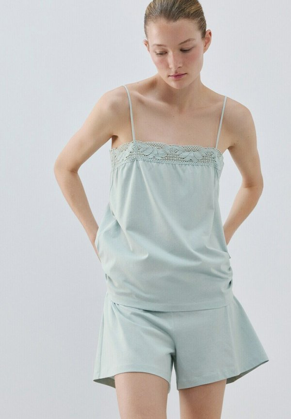 Mango ADULT - Pyjama bottoms - mint