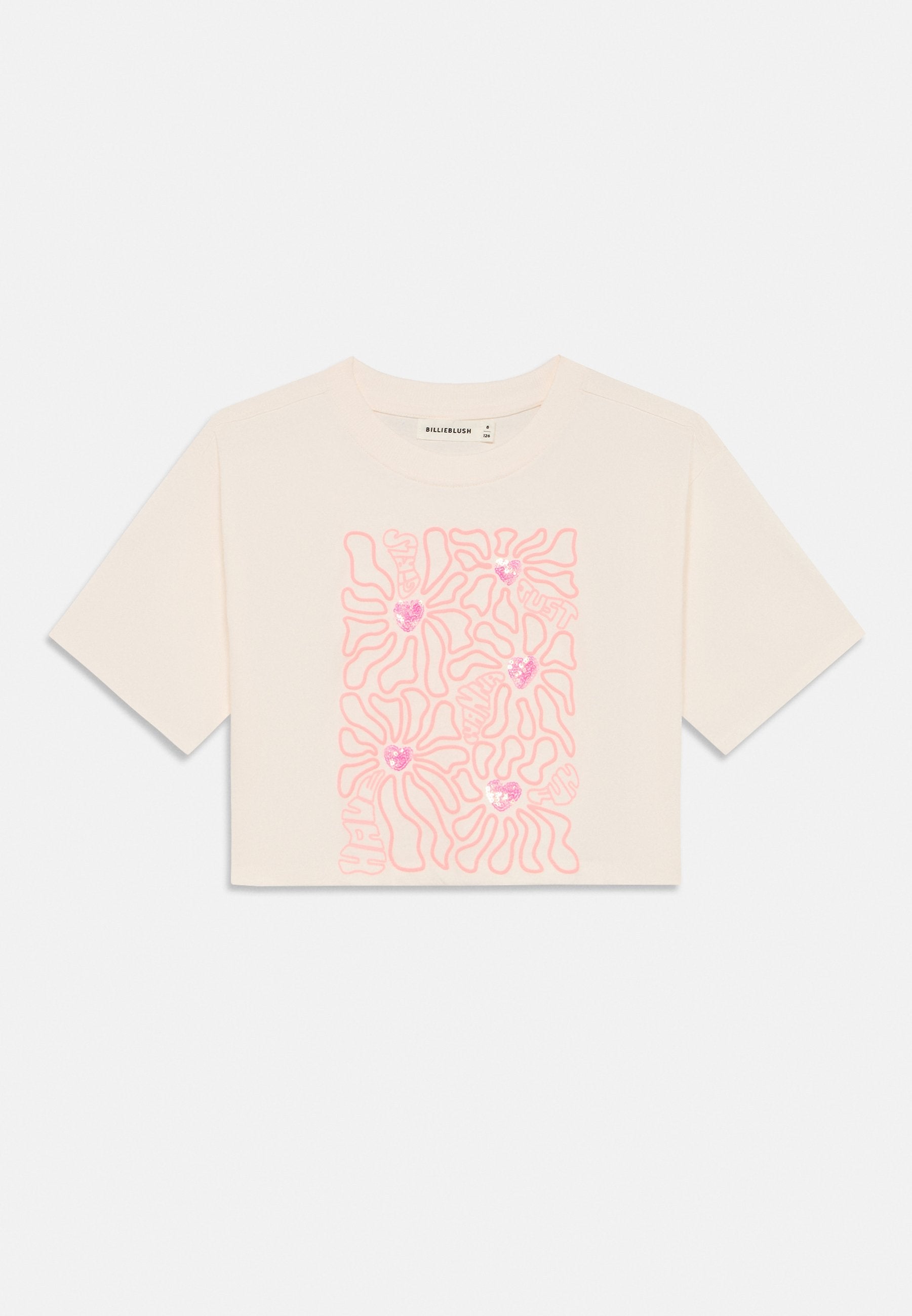 Billieblush TWEENS TEE MANCHES COURTES