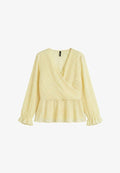 Vero Moda BLOUSE VMDORA TOP - Blouse - flan