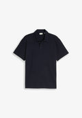 TOM TAILOR POLOSHIRT AUS JACQUARD - Polo shirt - sky captain blue