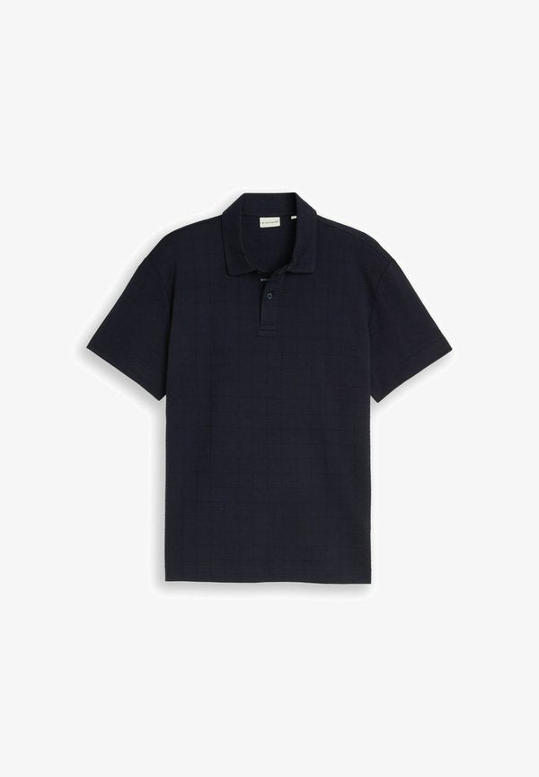 TOM TAILOR POLOSHIRT AUS JACQUARD - Polo shirt - sky captain blue