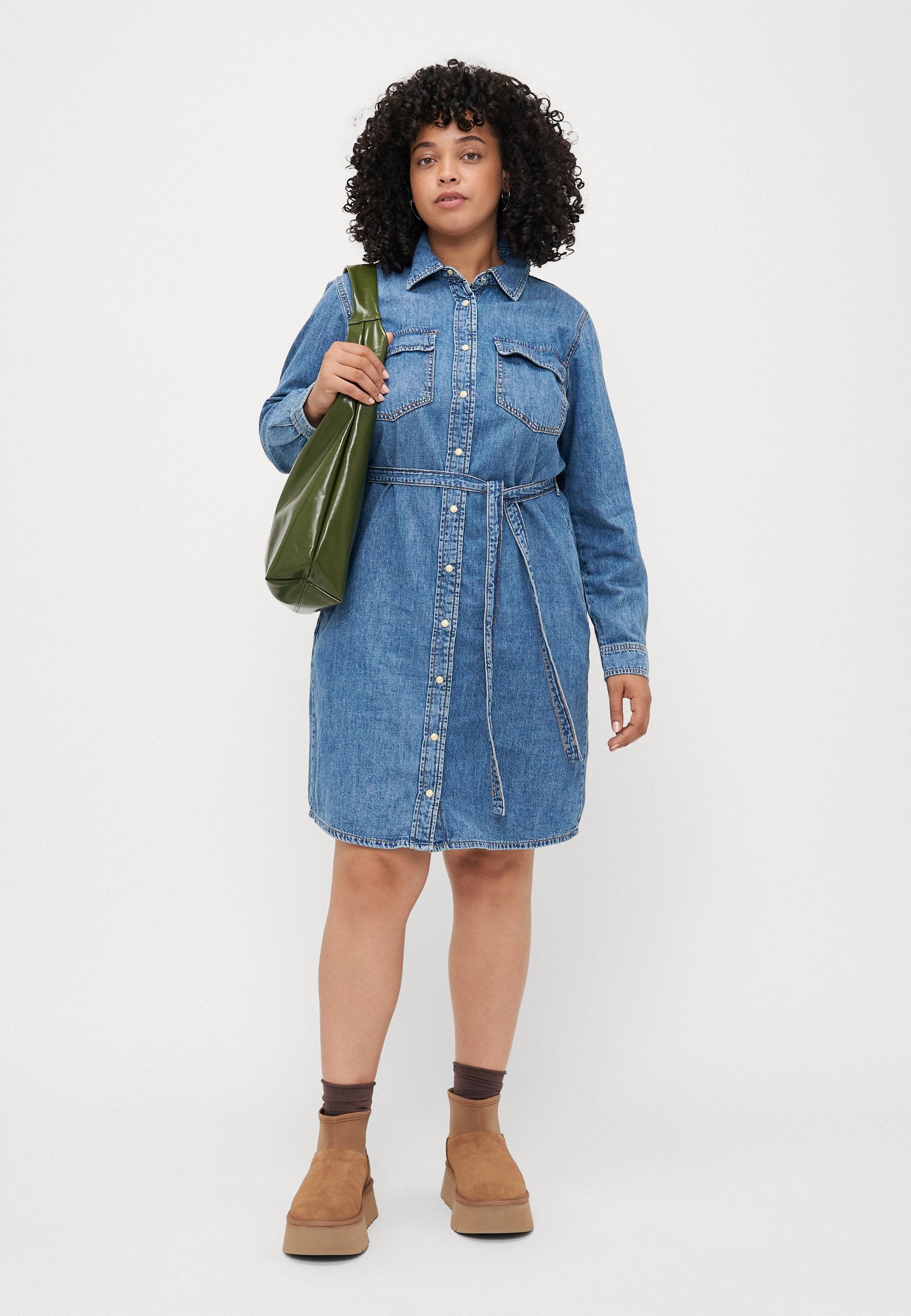 ONLY Carmakoma CARTRUDY BELT DRESS