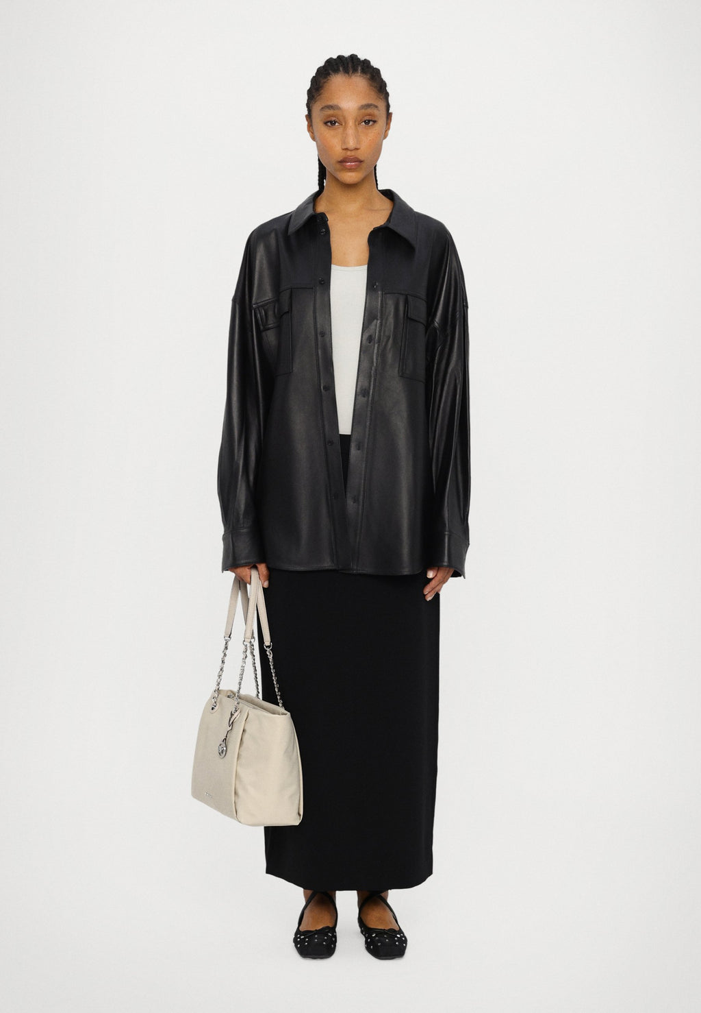 MICHAEL Michael Kors MAXI SLIT SKIRT