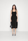 Proenza Schouler White Label DRAPEY SUITING BELTED DRESS