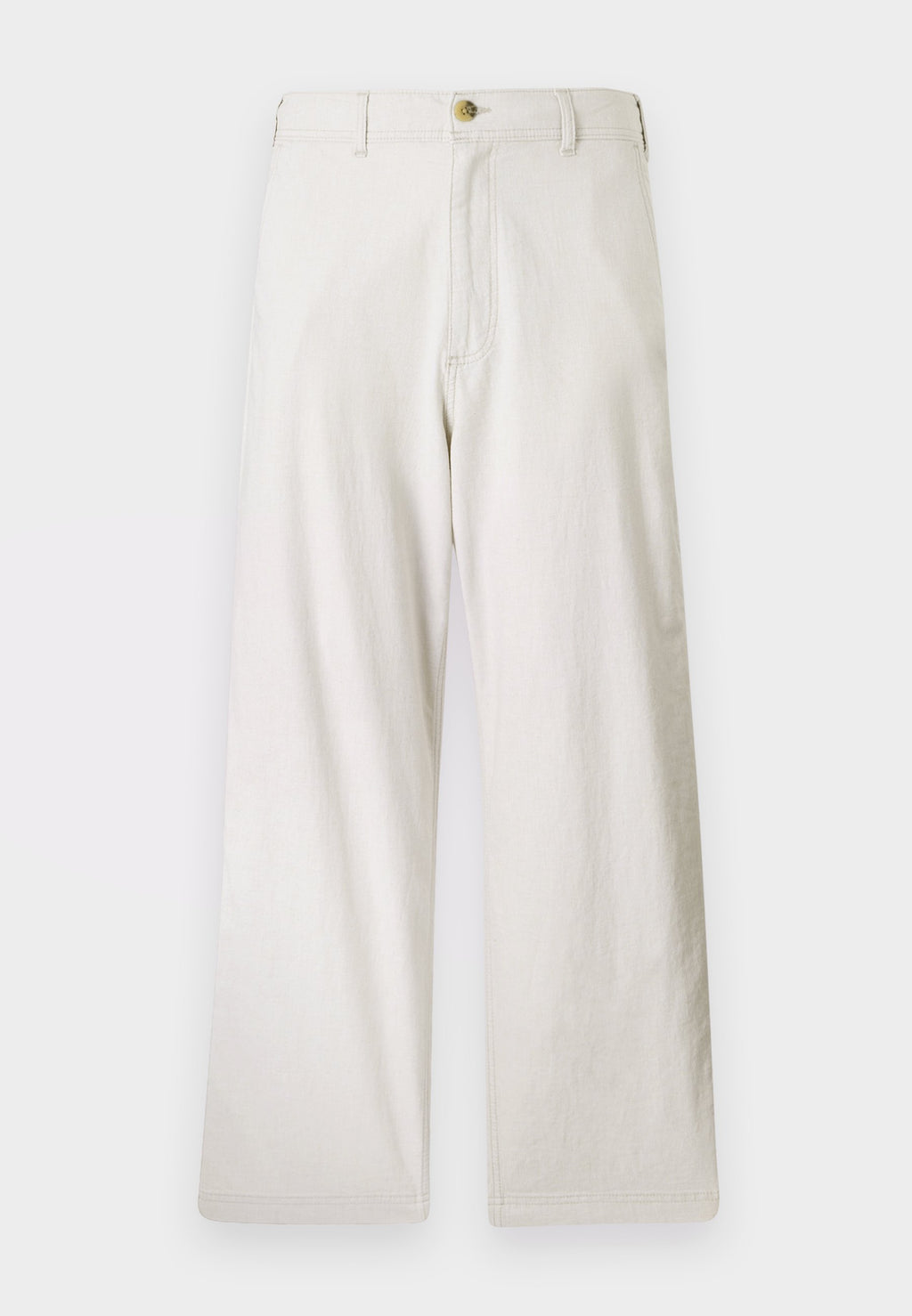 Hollister Co. Linen-Blend Flex-Waist Baggy Pants