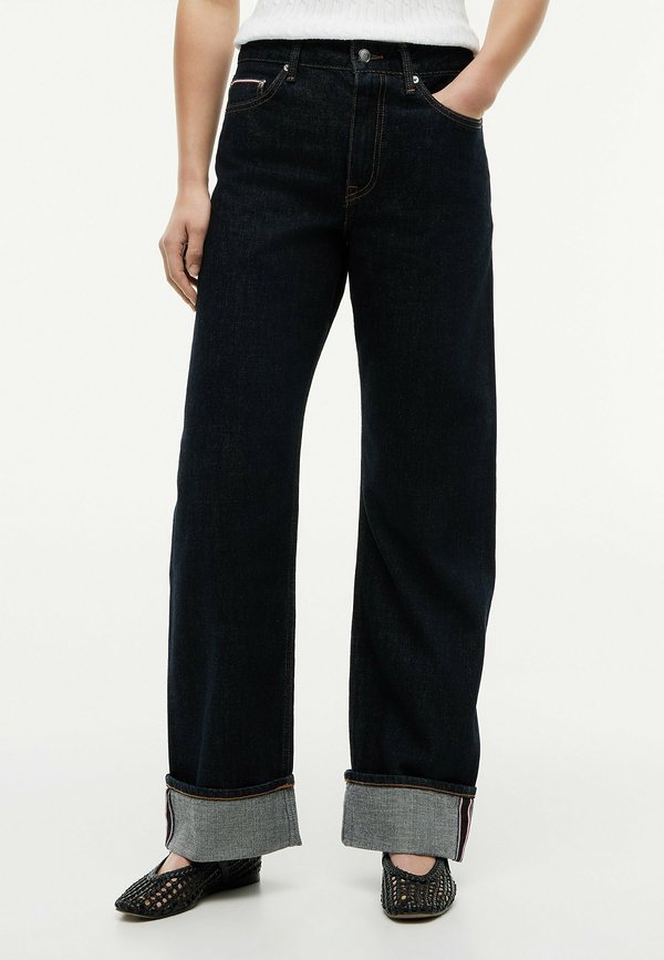 Tommy Hilfiger SELVEDGE MID RISE STRAIGHT LEG  - Loose Jeans - rinse