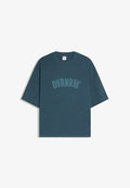 Bershka Print T-shirt - mottled dark green