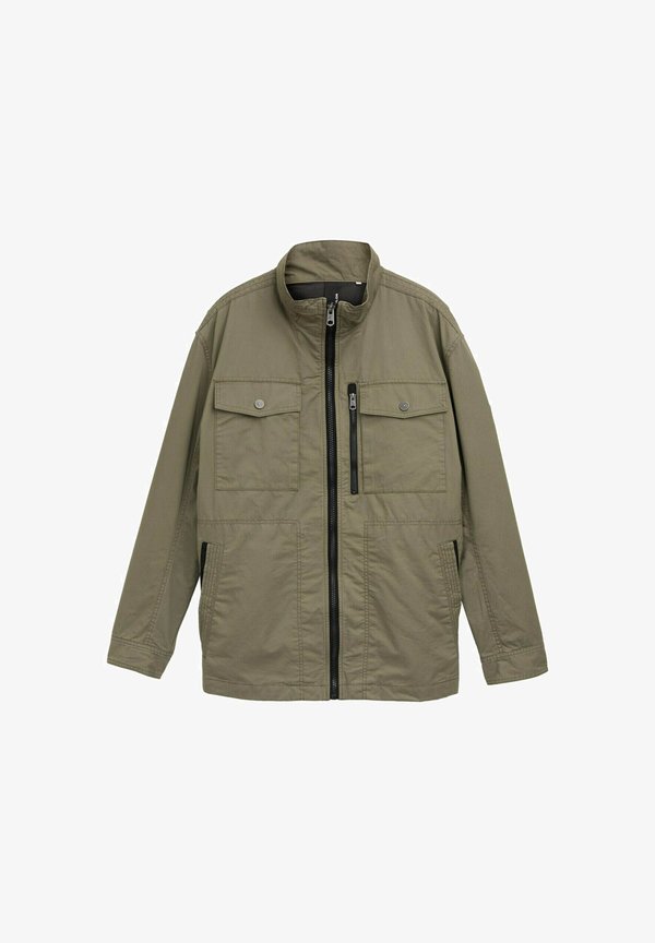 TOM TAILOR Summer jacket - smokey olive green