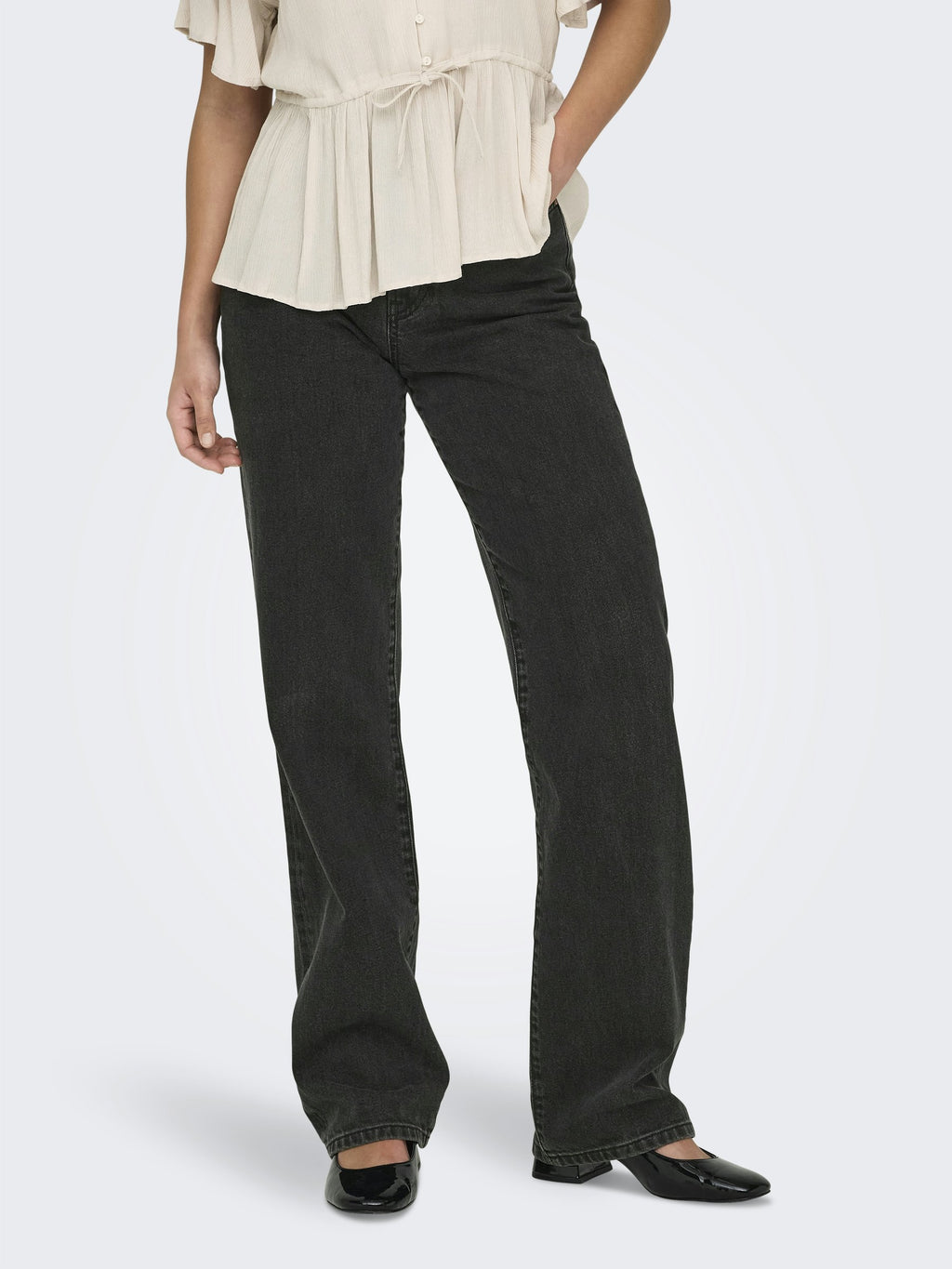 Straight fit ONLSILJE High waist Media 3