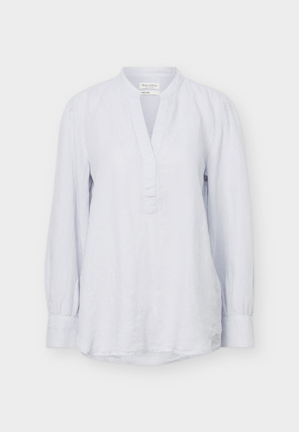 Marc O'Polo BLOUSE A SHAPE PLEAT DETAIL AT CENTER BACK COLLAR LONGSLEEVE SOLID