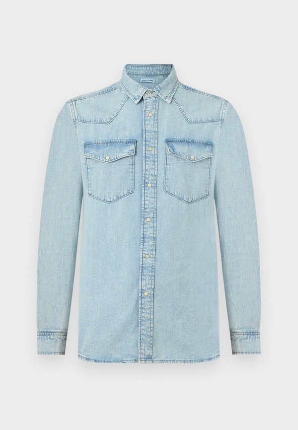 Jack & Jones JJEWESTERN JJSHIRT - Shirt - blue denim
