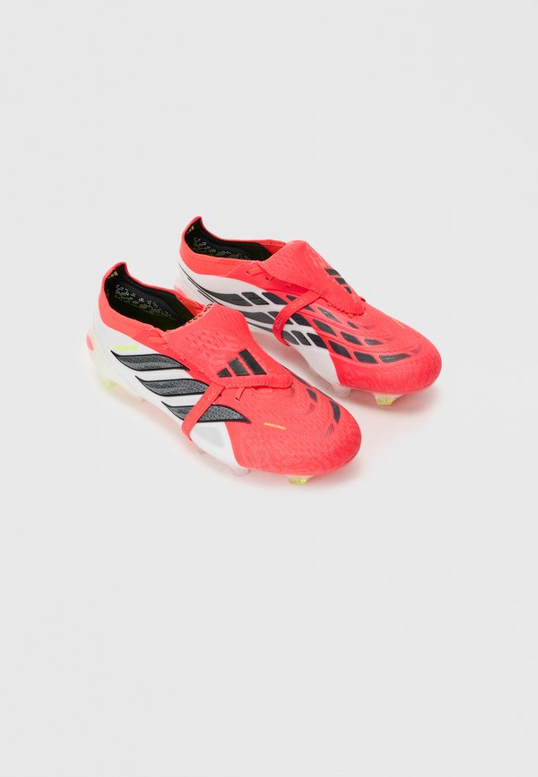 adidas Performance PREDATOR ELITE FOLD OVER TONGUE - Firm-ground football boots - lucid red/core black/white