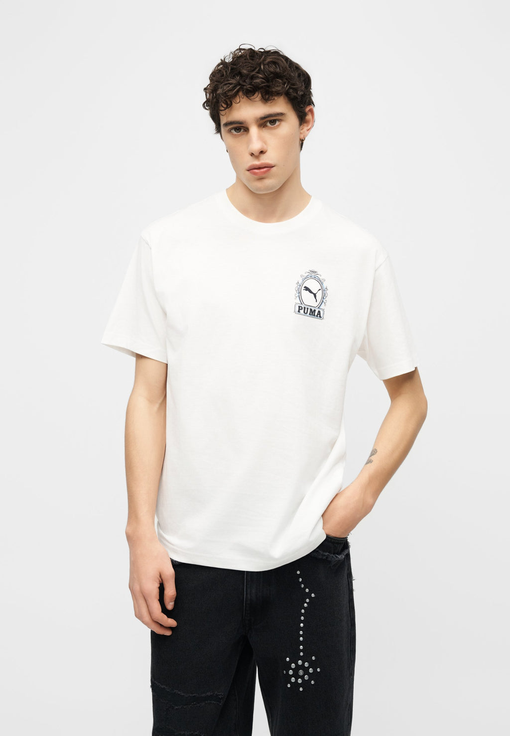 Puma GRAPHIC MEDITERRANEAN TILES TEE
